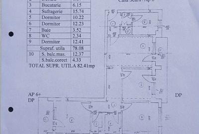 Apartament cu 4 camere semidecomandat în Central - 1