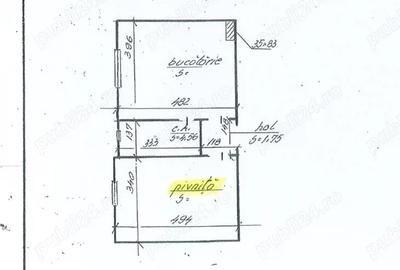 Apartament cu 2 camere decomandat în Andrei Mureșanu - 3