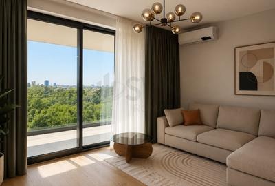 Apartament cu 3 camere decomandat, mobilat în Băneasa