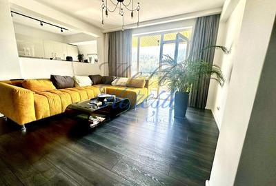 Apartament cu 3 camere semidecomandat, mobilat în Florești