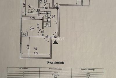 Apartament cu 3 camere decomandat în Păcurari