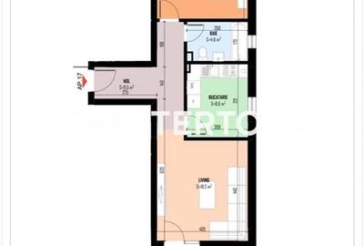 Apartament cu 2 camere decomandat în Central