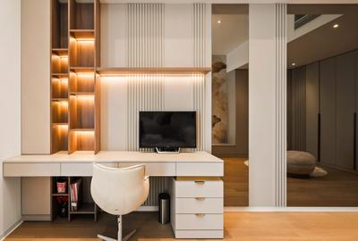 Penthouse cu 5 camere, mobilat în Barbu Văcărescu - 23