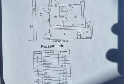 Casă individuală cu 3 camere cu Canalizare în Rahova - 20