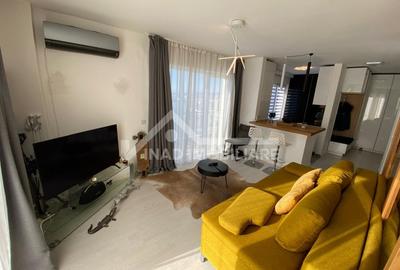 Apartament cu 2 camere semidecomandat, mobilat în Zorilor