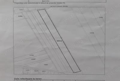 Teren de 12652 mp, în Exterior Sud