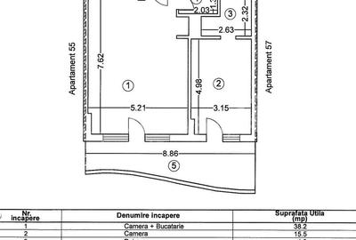 Apartament cu 2 camere în Mamaia