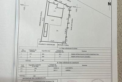 Casă cu 4 camere în Coman