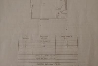 Garsonieră decomandată, mobilată în Plantelor - 2