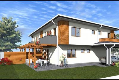 Duplex cu 4 camere cu Teren 235 Mp în Păulești - 3