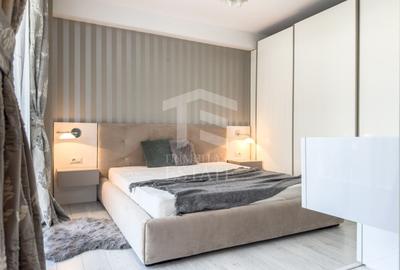 Apartament cu 3 camere semidecomandat, mobilat în Exterior Vest
