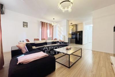 Apartament cu 2 camere semidecomandat, mobilat în Giroc
