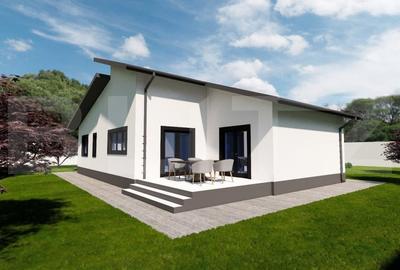 Casă individuală cu 3 camere cu Teren 400 Mp în Exterior Sud