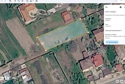 Teren de 1031 mp, în Snagov