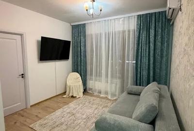 Apartament cu 2 camere semidecomandat, mobilat în Mihai Bravu