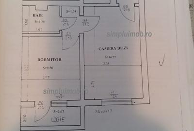 Apartament cu 2 camere semidecomandat, mobilat în Titan