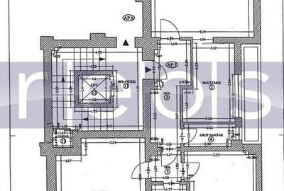 Apartament cu 3 camere decomandat în Central