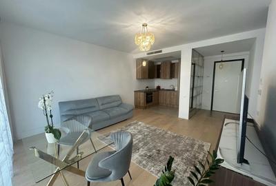 Apartament cu 2 camere semidecomandat, mobilat în Barbu Văcărescu