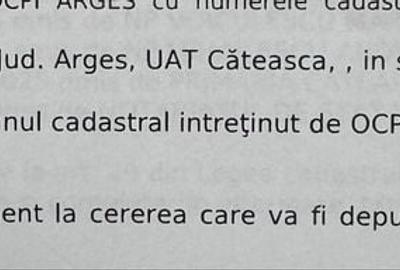 Teren de 2200 mp, în Căteasca - 1