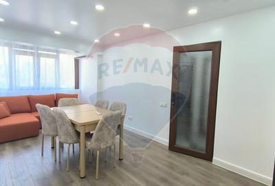 Apartament cu 3 camere semidecomandat, mobilat în Micro 40 - 2