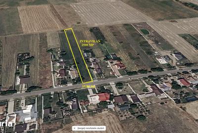 Teren de 2500 mp, în Recea