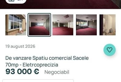 Spațiu comercial, de 70 mp, în Central
