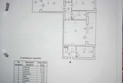 Apartament cu 3 camere semidecomandat în Lujerului - 4