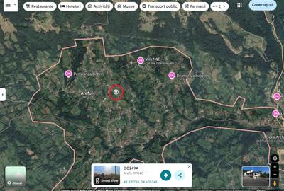 Casă individuală cu 3 camere cu Teren 472 Mp în Arefu