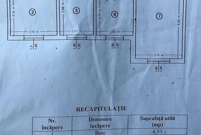 Apartament cu 3 camere decomandat în Central