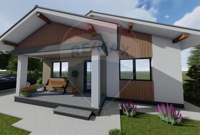 Casă individuală cu 3 camere cu Teren 450 Mp în Central - 1