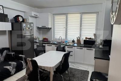 Apartament cu 3 camere semidecomandat, mobilat în Burdujeni