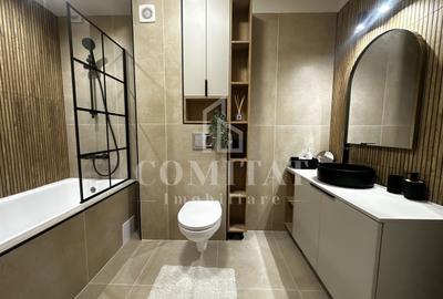 Apartament cu 3 camere semidecomandat, mobilat în Florești - 19