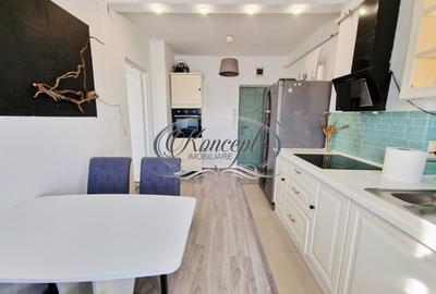 Apartament cu 2 camere semidecomandat, mobilat în Grigorescu
