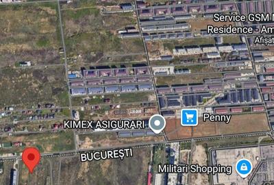 Teren de 5000 mp, în Militari