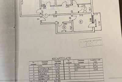 Apartament cu 4 camere decomandat în Obor