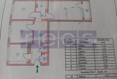 Apartament cu 3 camere decomandat în Doamna Ghica - 10