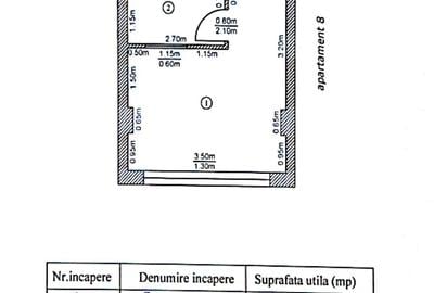 Garsonieră decomandată în Energia - 3