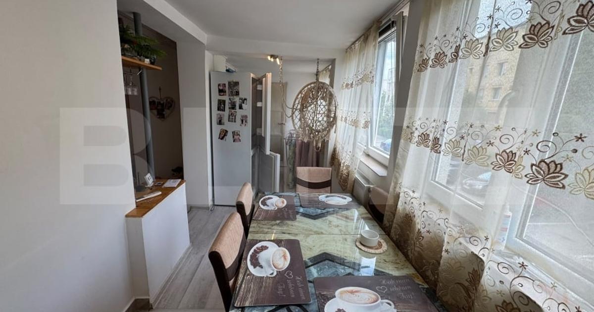 Apartament cu 2 camere semidecomandat, mobilat în Bălcescu — fotografia 1