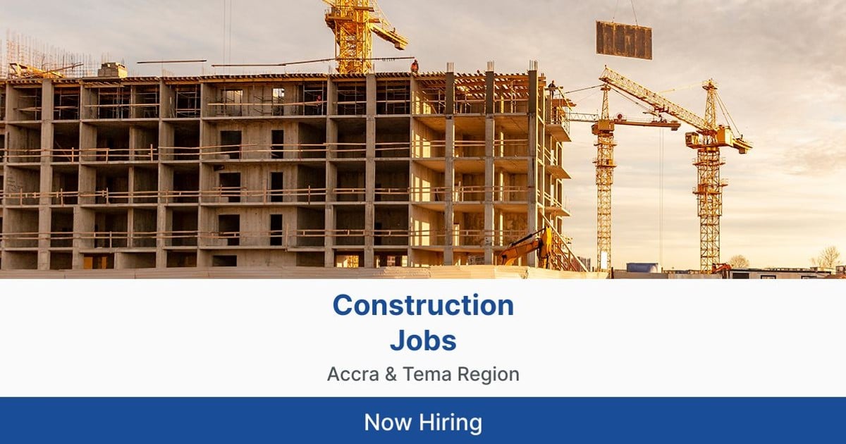 Jobs In Accra & Tema Region 