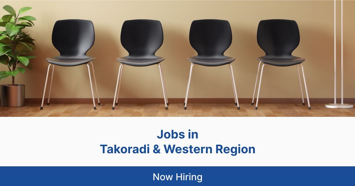 Jobs In Takoradi 2013