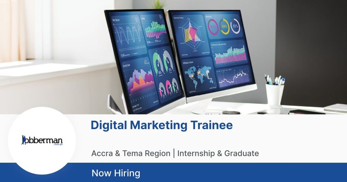Digital Marketing Trainee At Remote Jobs Jobberman