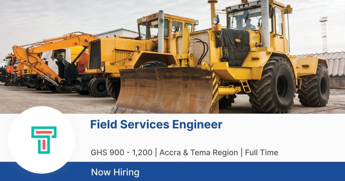 Field Services Engineer at Tizeti Ghana Jobberman