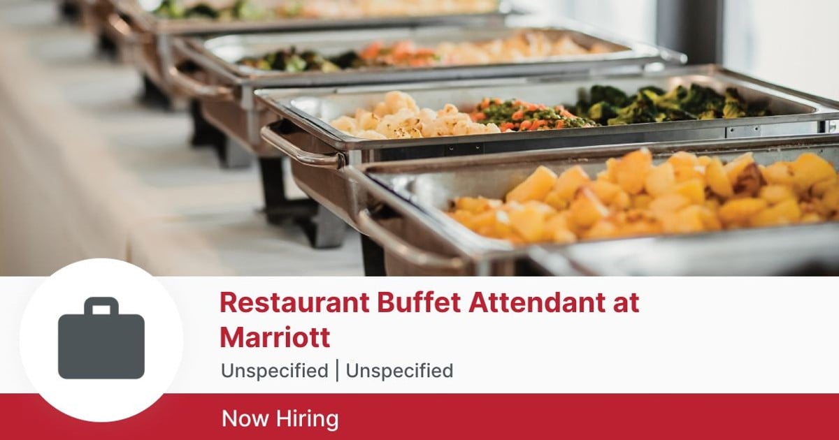 Restaurant Buffet Attendant at Marriott at JobWebKenya | BrighterMonday