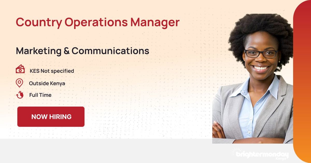 Country Management Country Operations Manager at Lafayette Resources Limited | BrighterMonday