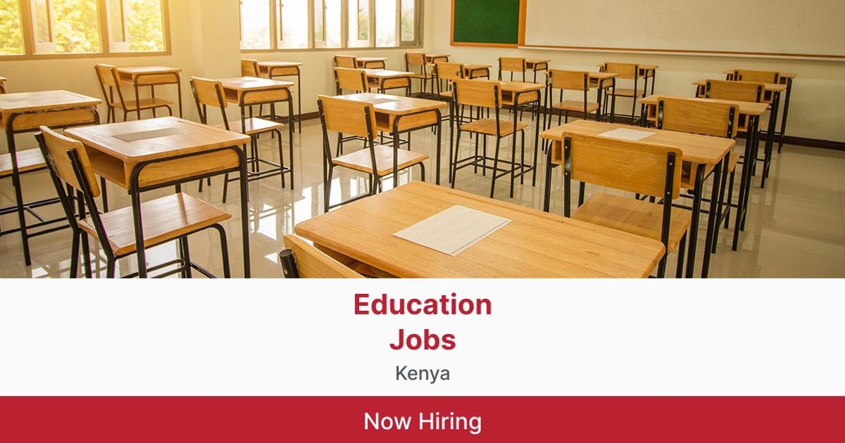 education jobs in kenya