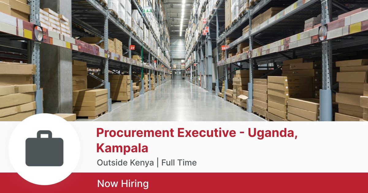 Procurement Executive - Uganda, Kampala At Graphics Systems Limited 