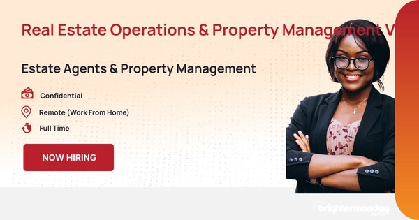 Real Estate Operations & Property Management Virtual Assistant in Remote (Work From Home)