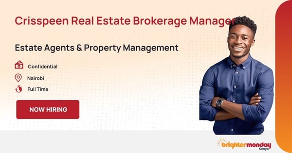Crisspeen Real Estate Brokerage Manager in Nairobi