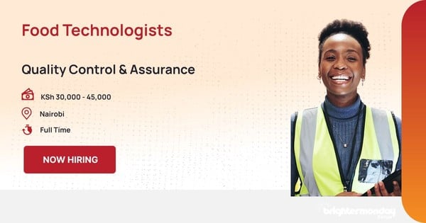 Food Technologists in Nairobi