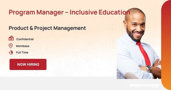 Program Manager – Inclusive Education in Mombasa